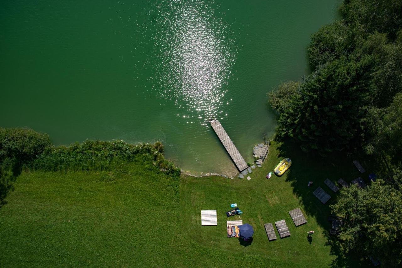 Ferienparadies Hecher Maltschachersee Feldkirchen in Kärnten Exteriér fotografie